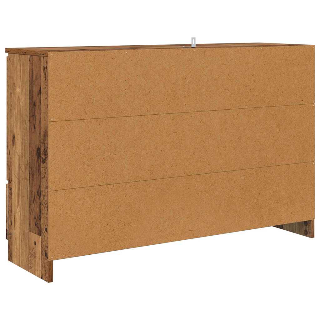 Serviesskap med skuff Gamle tre 100 x 30 x 65,6 Konstruert tre