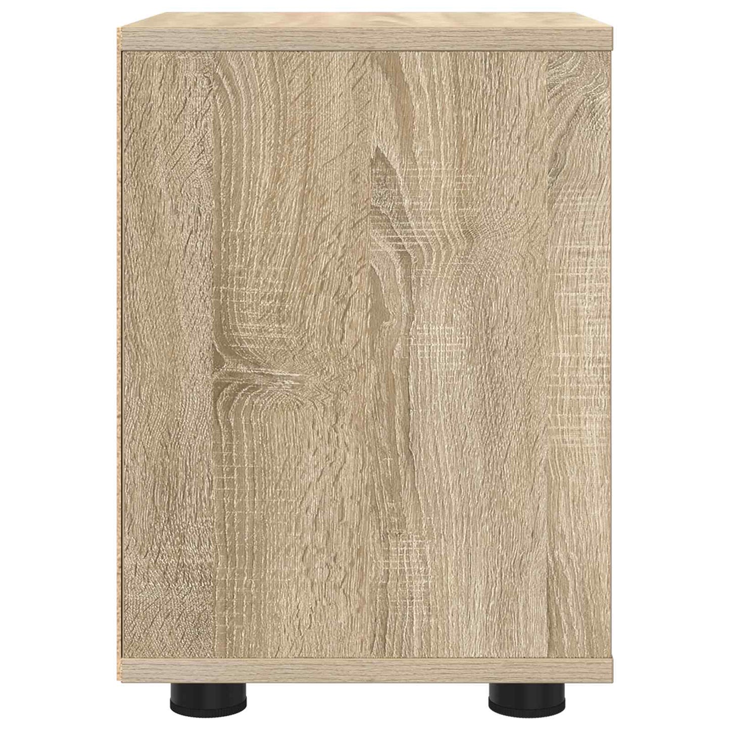 Nattbord med skuff Sonoma eik 30,5 x 30 x 43 cm Konstruert tre