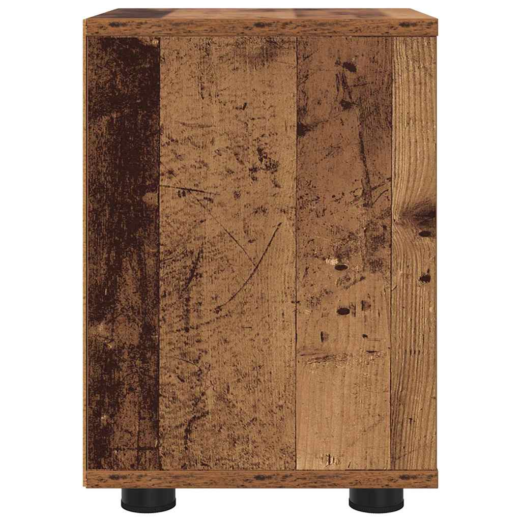 Nattbord 2 pcs Gamle tre 30,5 x 30 x 43 cm Konstruert tre