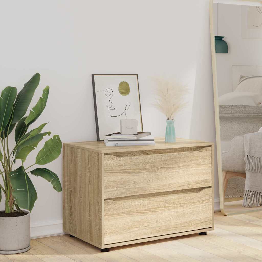 Oppbevaringsskap Sonoma eik 80 x 48 x 57 cm Konstruert tre