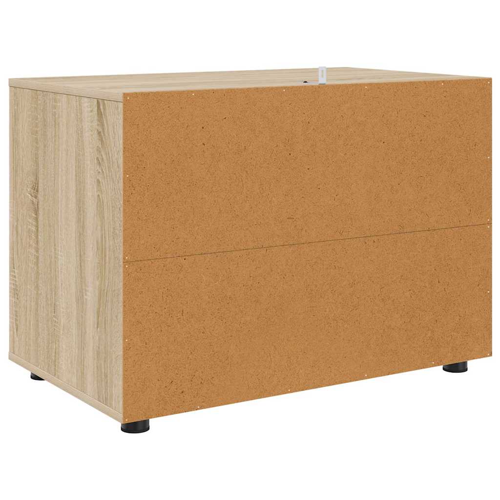 Oppbevaringsskap Sonoma eik 80 x 48 x 57 cm Konstruert tre