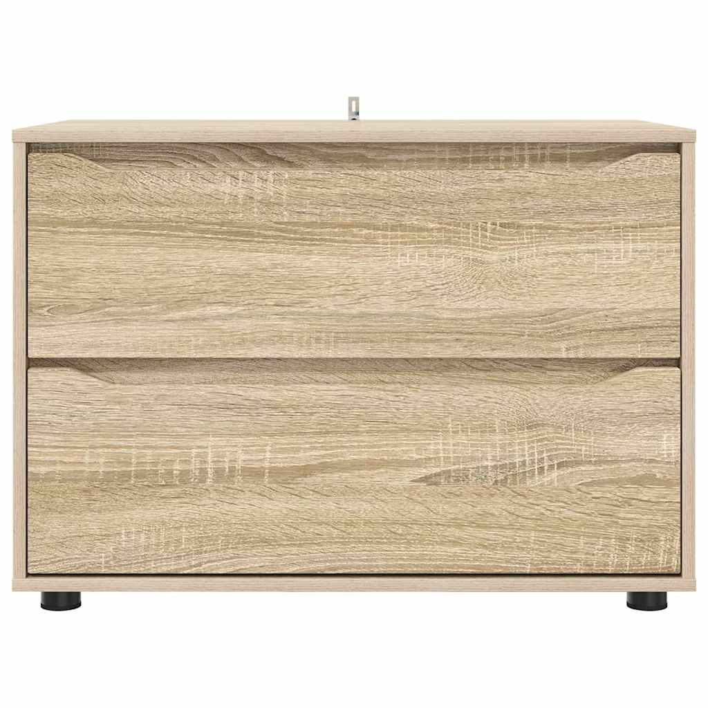 Oppbevaringsskap Sonoma eik 80 x 48 x 57 cm Konstruert tre
