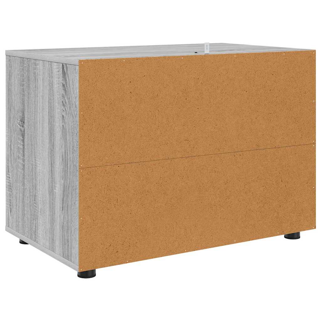 Oppbevaringsskap Grå Sonoma 80 x 48 x 57 cm Konstruert tre
