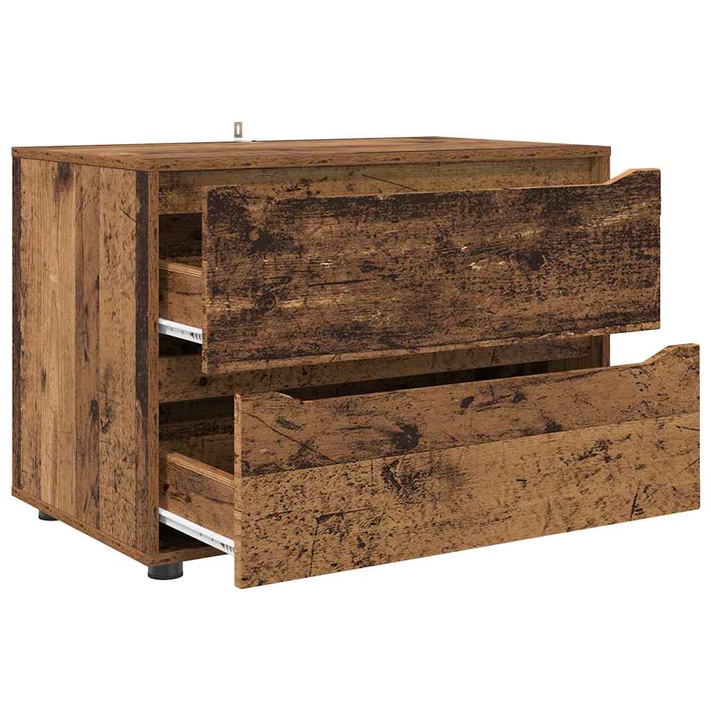 Oppbevaringsskap Gamle tre 80 x 48 x 57 cm Konstruert tre