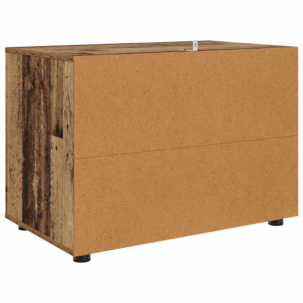 Oppbevaringsskap Gamle tre 80 x 48 x 57 cm Konstruert tre