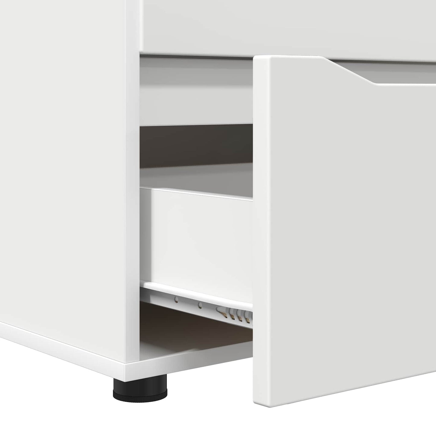Oppbevaringsskap 60 x 48 x 57 cm Konstruert tre Hvit