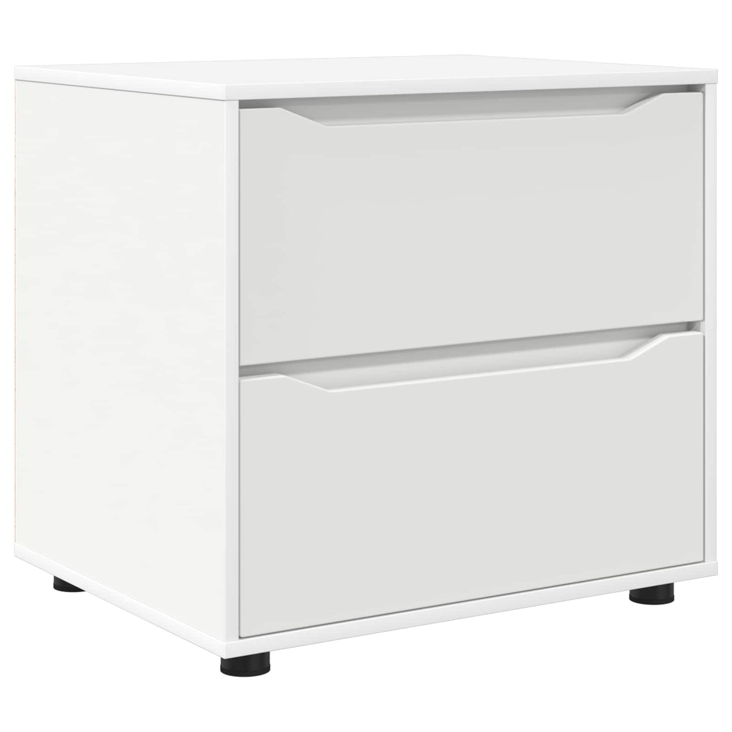Oppbevaringsskap 60 x 48 x 57 cm Konstruert tre Hvit