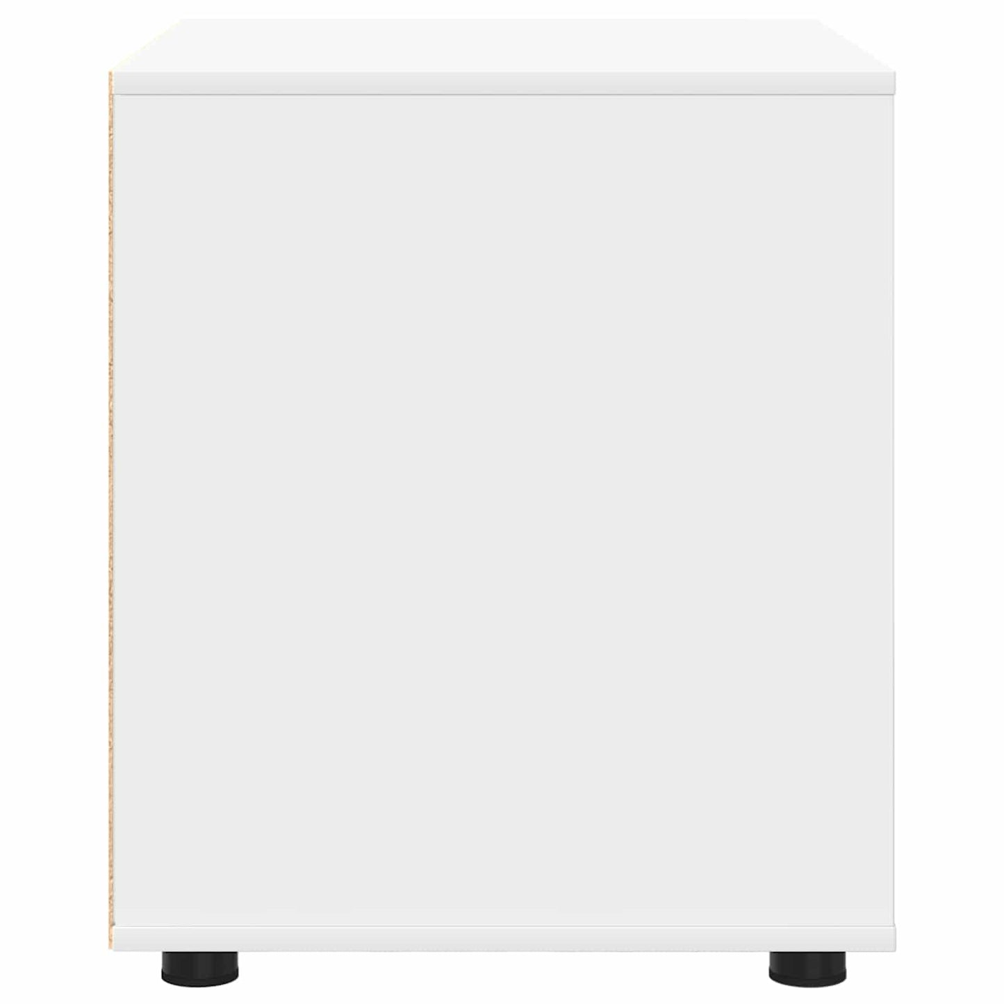Oppbevaringsskap 60 x 48 x 57 cm Konstruert tre Hvit