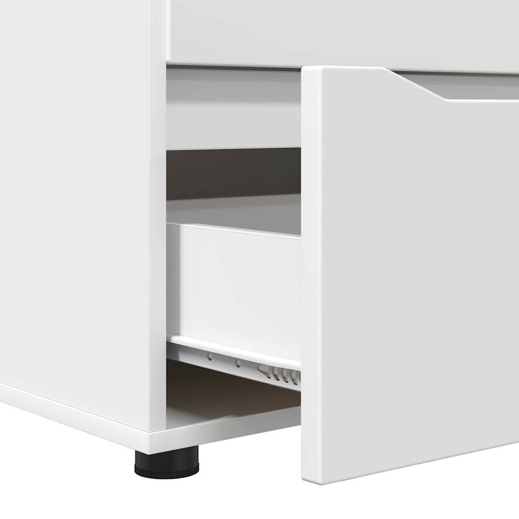 Oppbevaringsskap Hvit 40 x 48 x 57 cm Konstruert tre