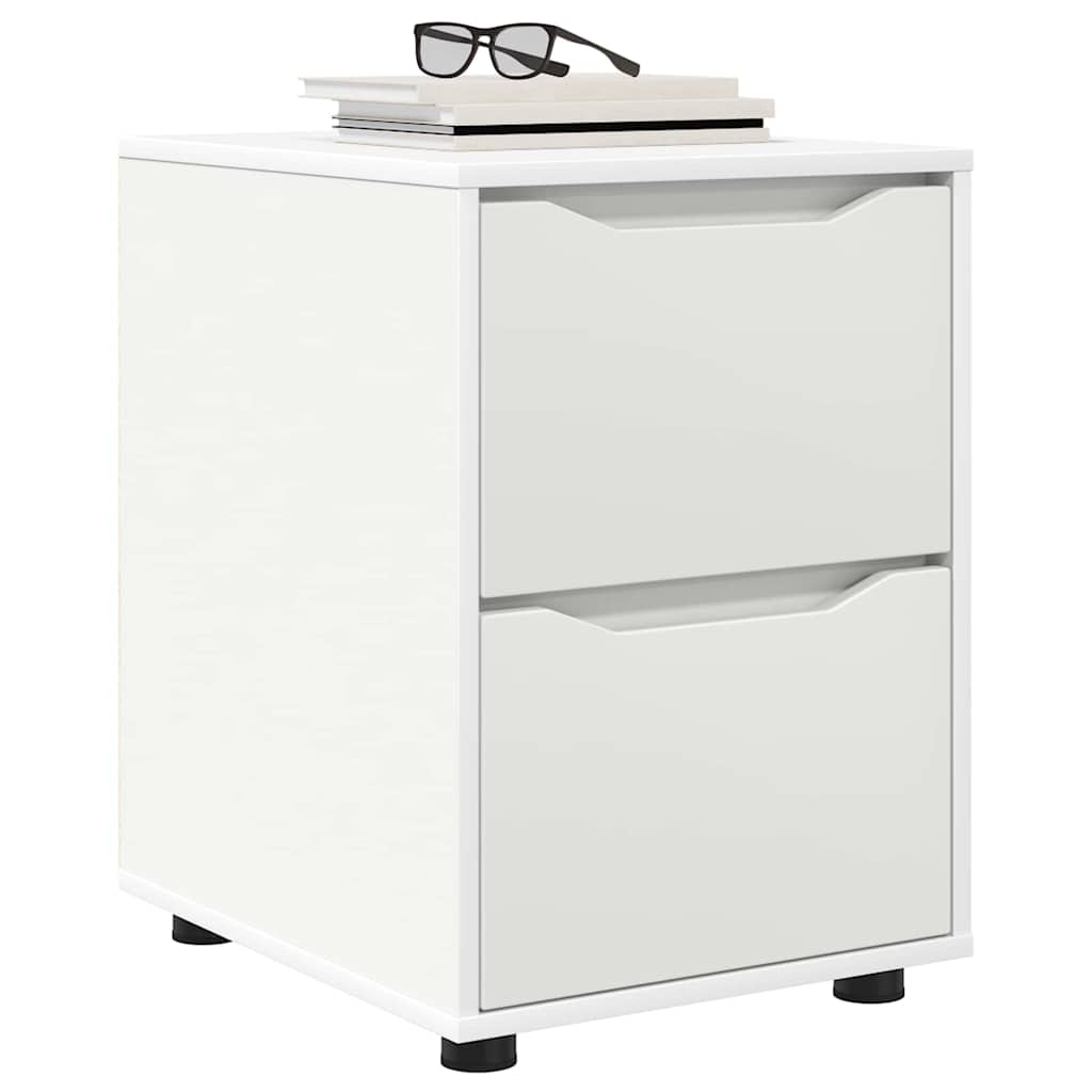 Oppbevaringsskap Hvit 40 x 48 x 57 cm Konstruert tre