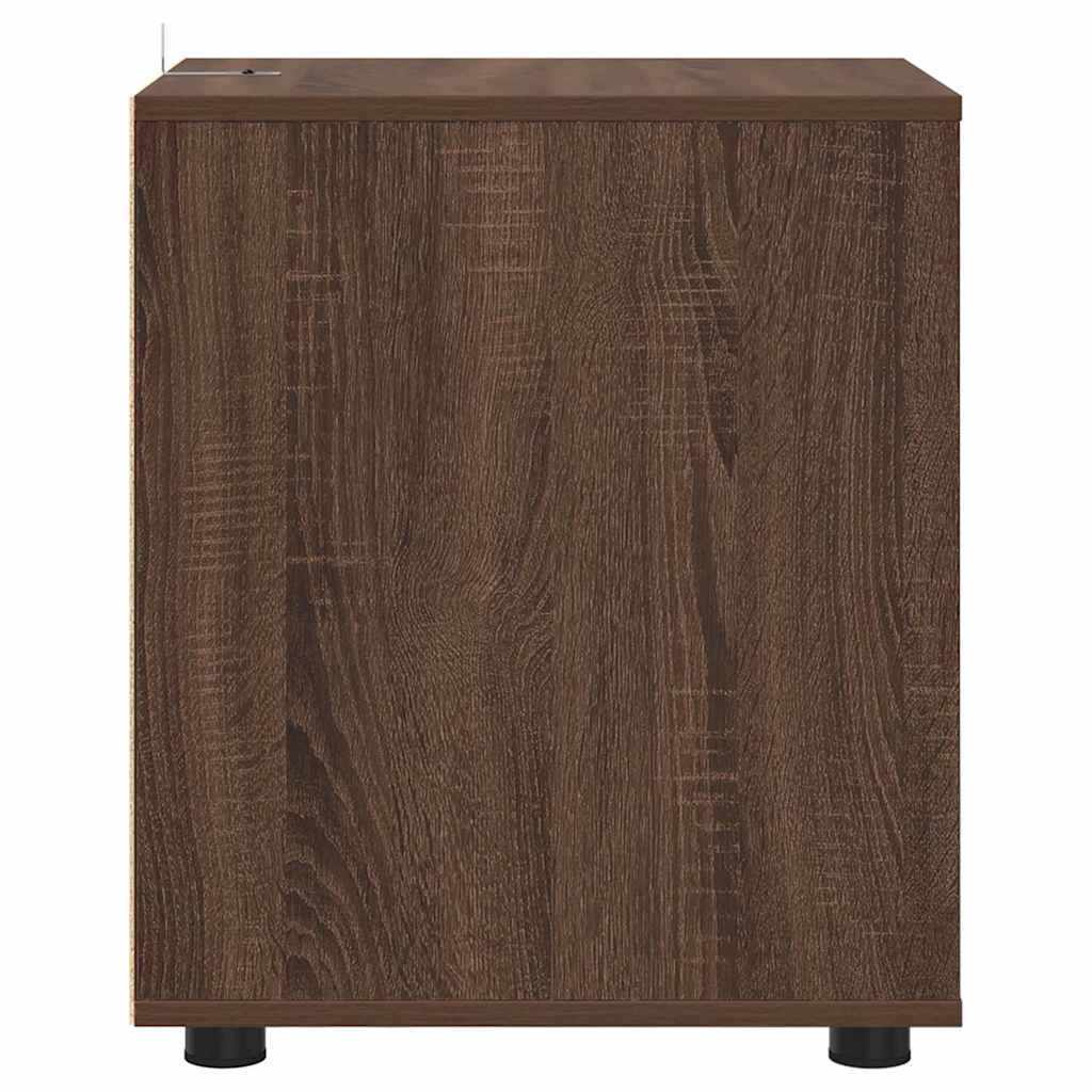 Oppbevaringsskap Brun Eik 40 x 48 x 57 cm Konstruert tre