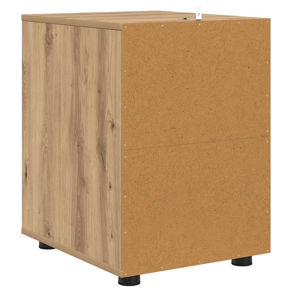 Oppbevaringsskap 40 x 48 x 57 cm Konstruert tre Artisan Eik