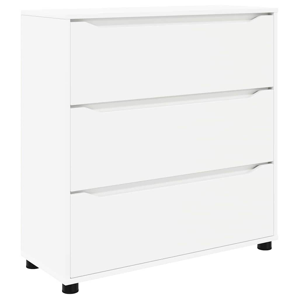 Oppbevaringsskap Hvit 80 x 31 x 81 cm Konstruert tre