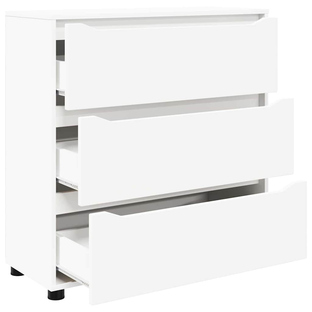 Oppbevaringsskap Hvit 80 x 31 x 81 cm Konstruert tre
