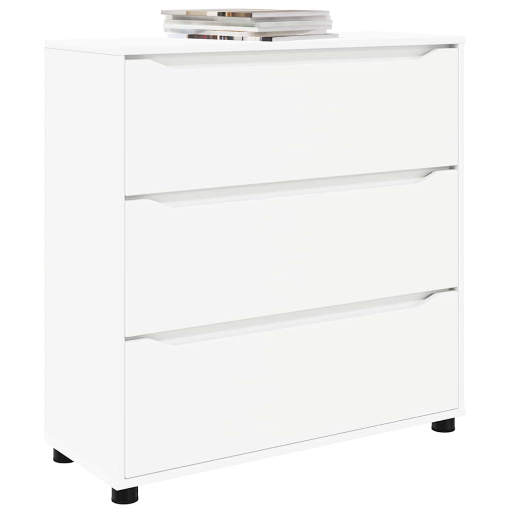 Oppbevaringsskap Hvit 80 x 31 x 81 cm Konstruert tre