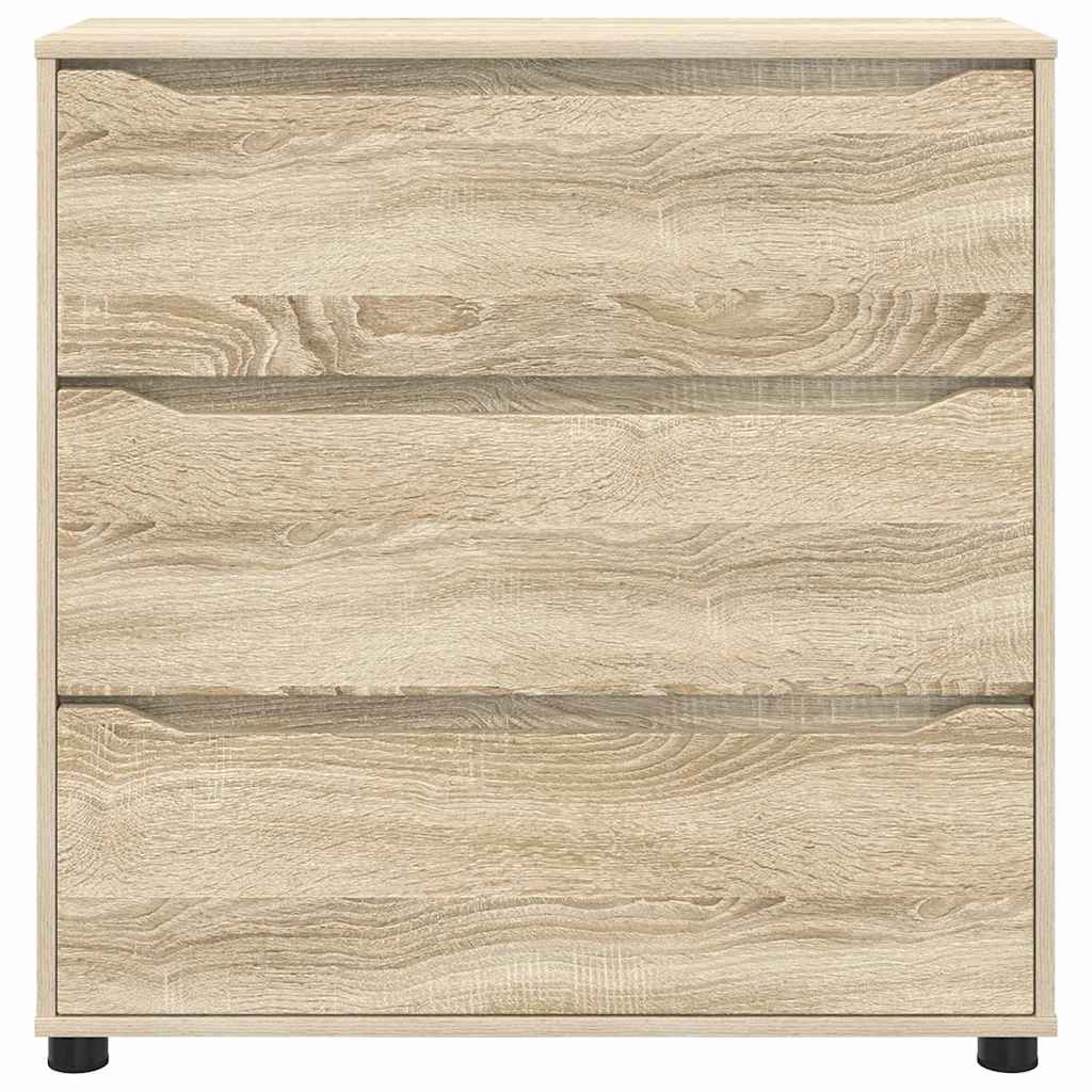 Oppbevaringsskap Sonoma eik 80 x 31 x 81 cm Konstruert tre