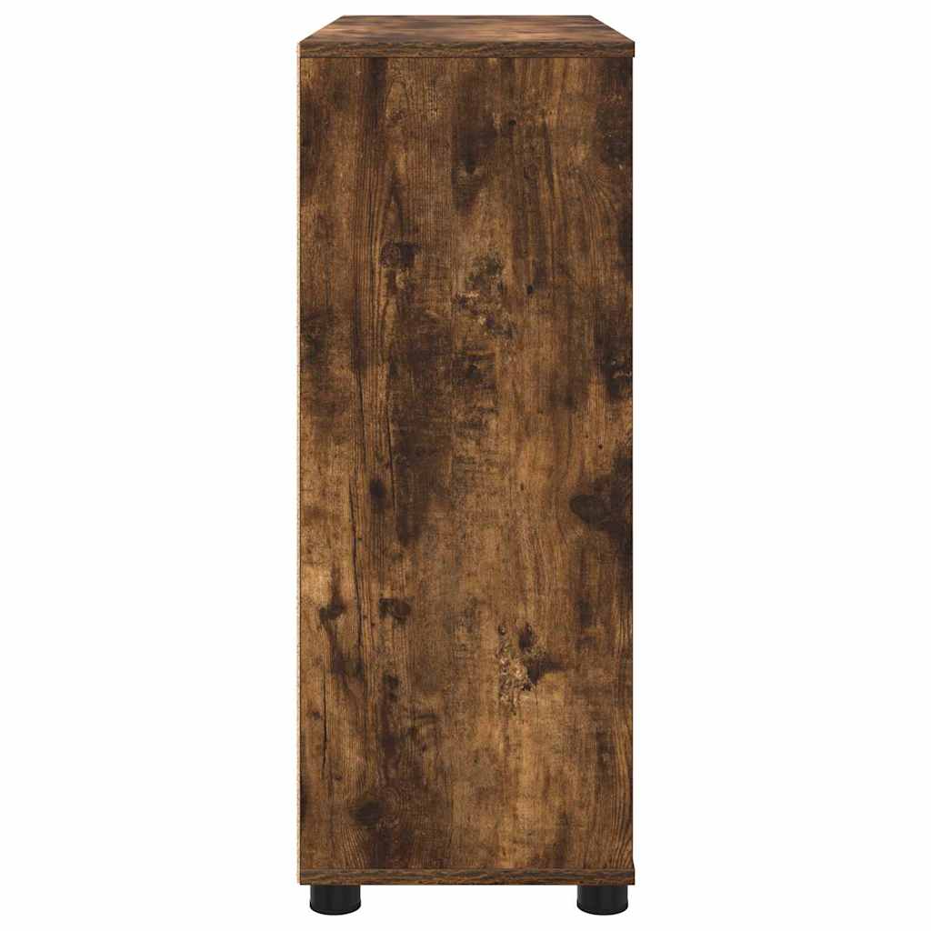 Oppbevaringsskap Røkt eik 80 x 31 x 81 cm Konstruert tre