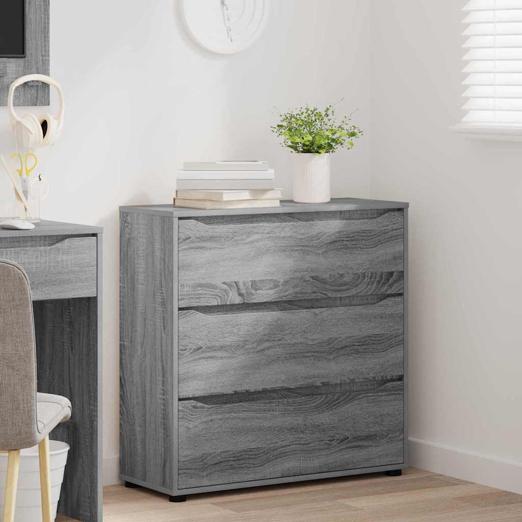 Oppbevaringsskap Grå Sonoma 80 x 31 x 81 cm Konstruert tre