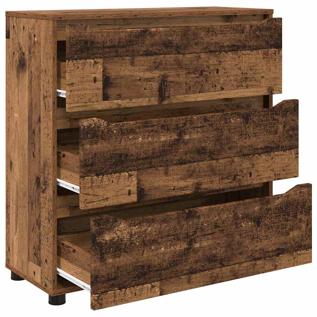 Oppbevaringsskap Gamle tre 80 x 31 x 81 cm Konstruert tre