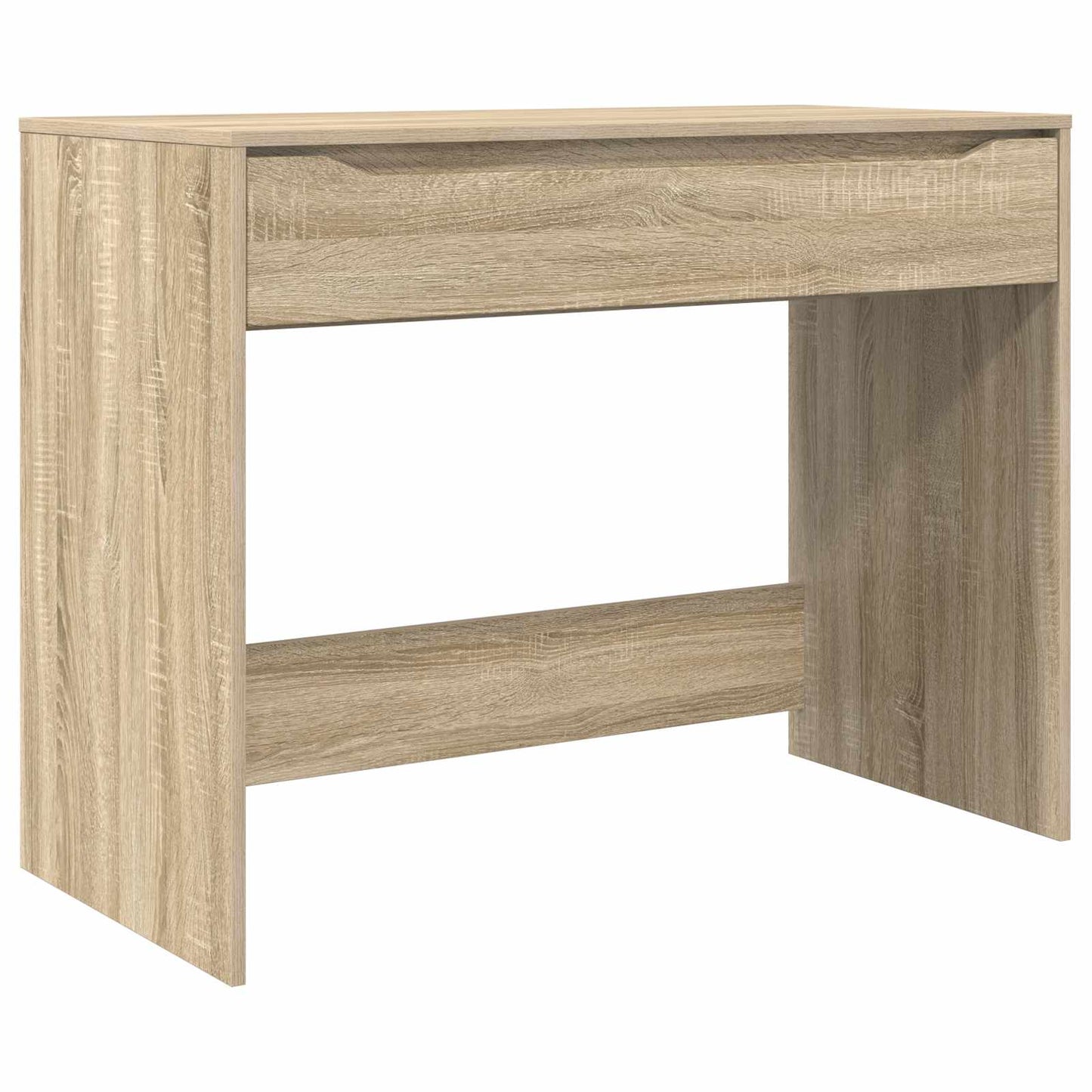 Skrivebord med skuff Sonoma eik 100 x 50 x 78 cm Konstruert tre