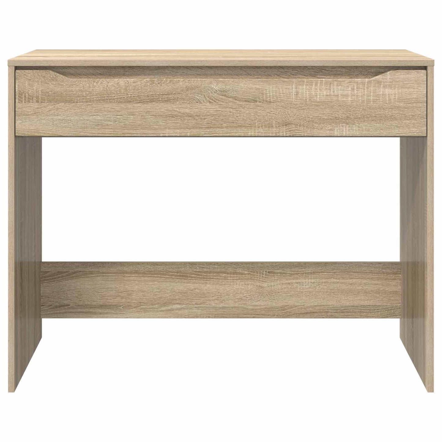 Skrivebord med skuff Sonoma eik 100 x 50 x 78 cm Konstruert tre