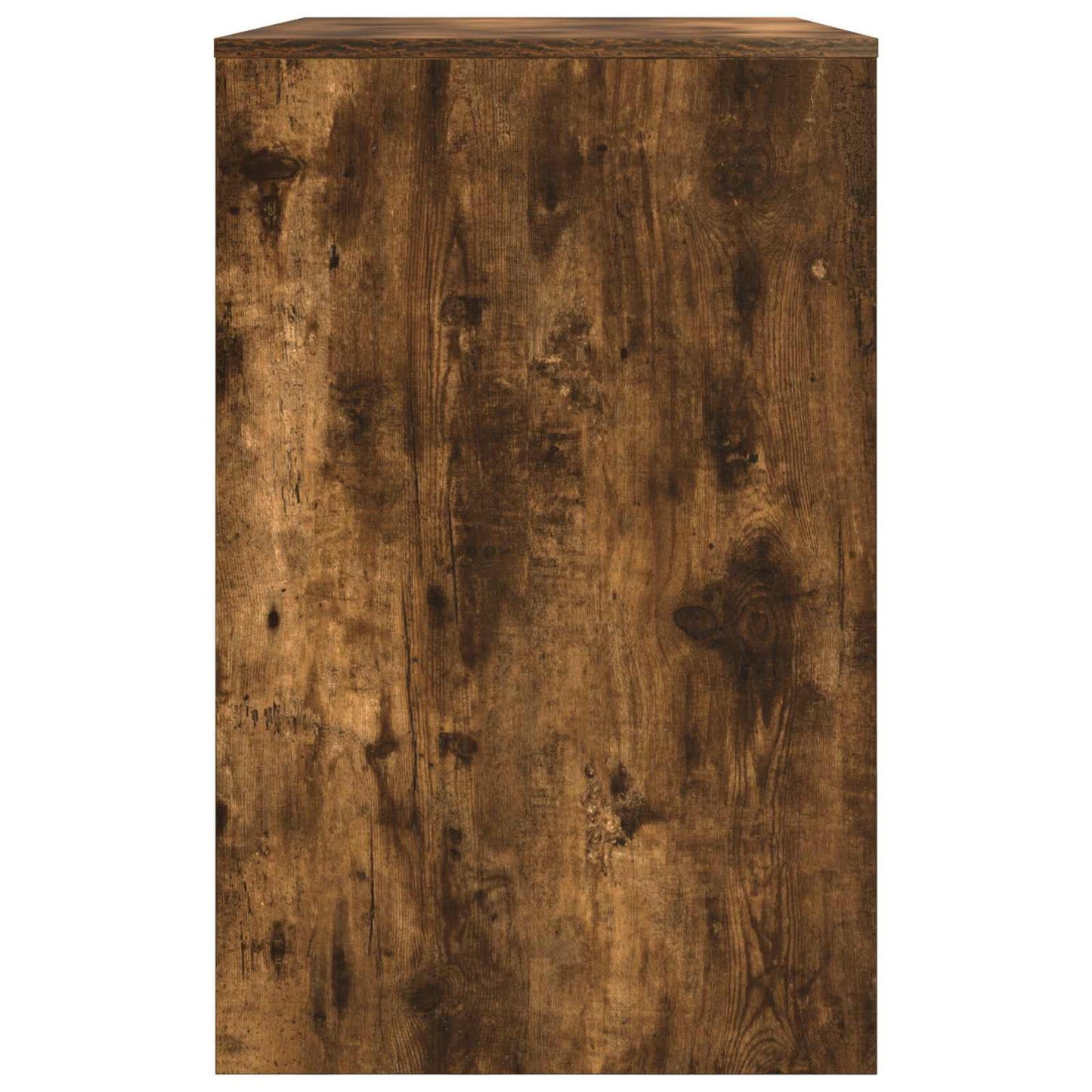 Skrivebord med skuff Røkt Eik 100 x 50 x 78 cm Konstruert tre