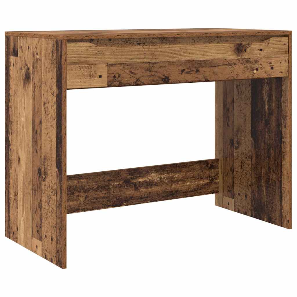Skrivebord Gammelt tre 100 x 50 x 78 cm Konstruert tre
