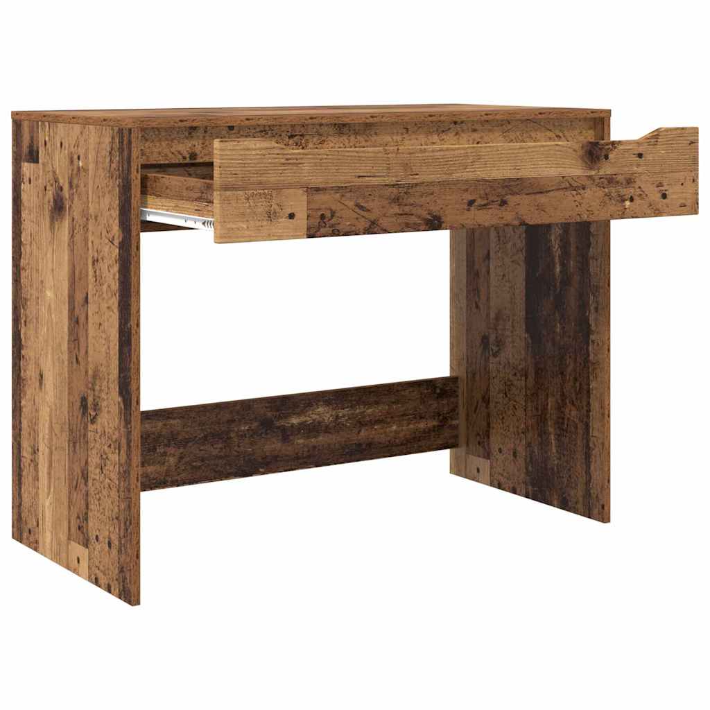 Skrivebord Gammelt tre 100 x 50 x 78 cm Konstruert tre