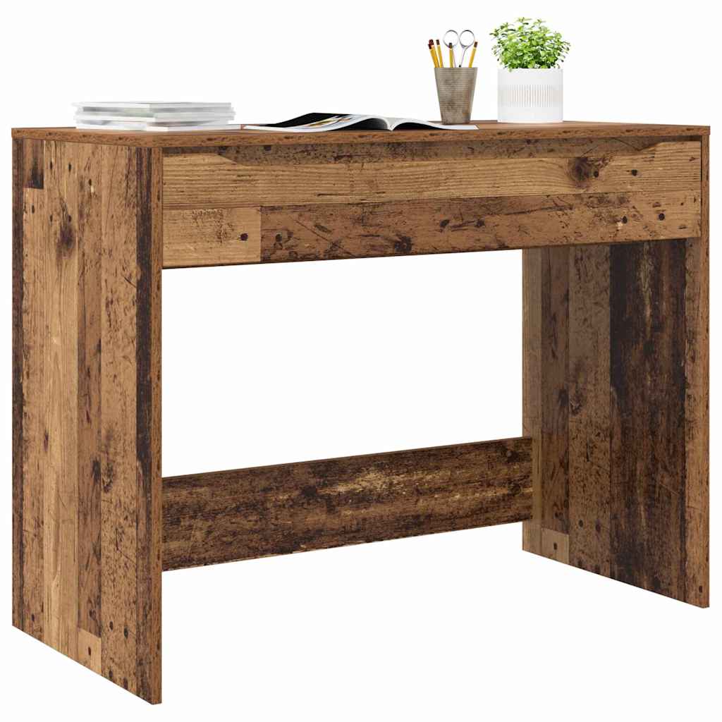 Skrivebord Gammelt tre 100 x 50 x 78 cm Konstruert tre
