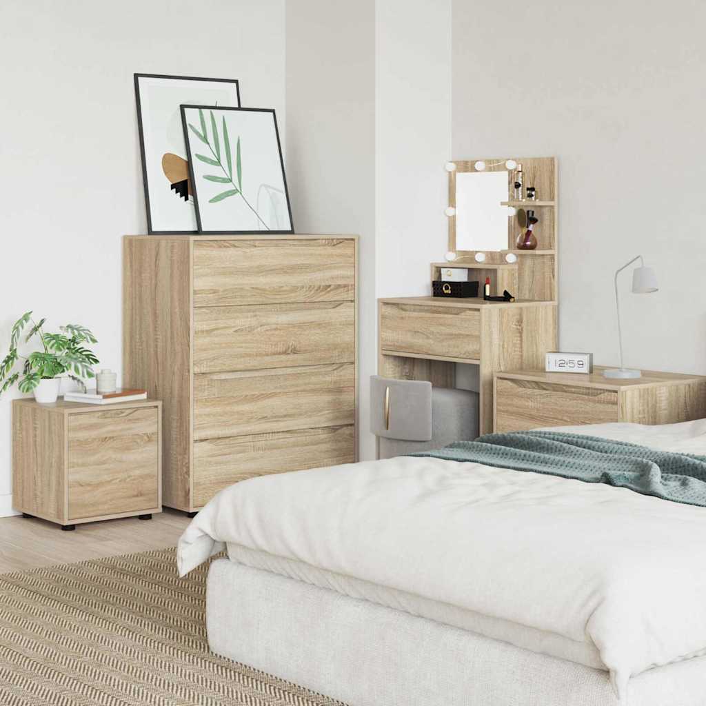 Baderomsskap Sonoma eik 40,5 x 40 x 44 cm Konstruert tre