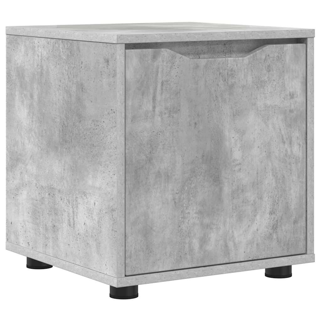 Baderomsskap Betonggrå 40,5 x 40 x 44 cm Konstruert tre
