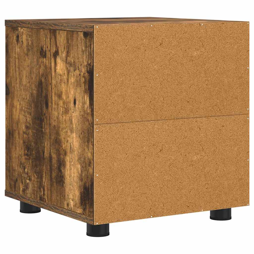 Baderomsskap Røkt eik 40,5 x 40 x 44 cm Konstruert tre