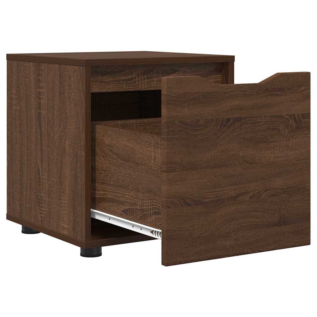 Baderomsskap Brun Eik 40,5 x 40 x 44 cm Konstruert tre