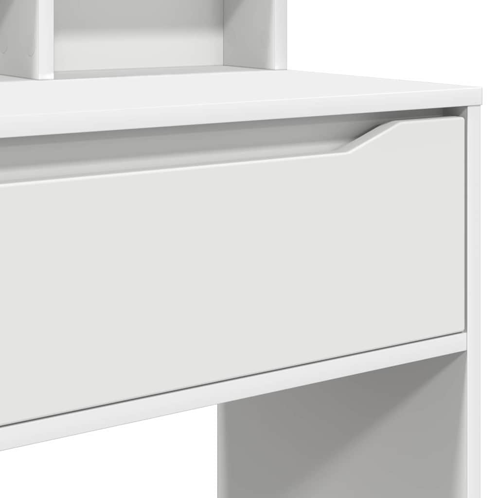 Soverom sminkebord Hvit 80 x 39,6 x 135 cm Konstruert tre
