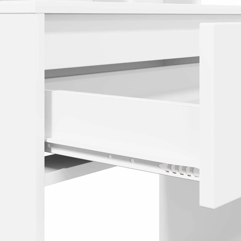 Soverom sminkebord Hvit 80 x 39,6 x 135 cm Konstruert tre