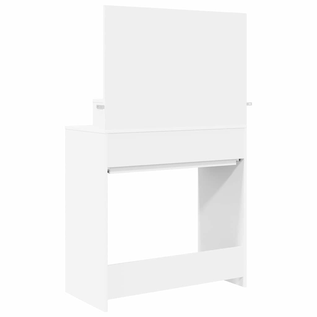 Soverom sminkebord Hvit 80 x 39,6 x 135 cm Konstruert tre