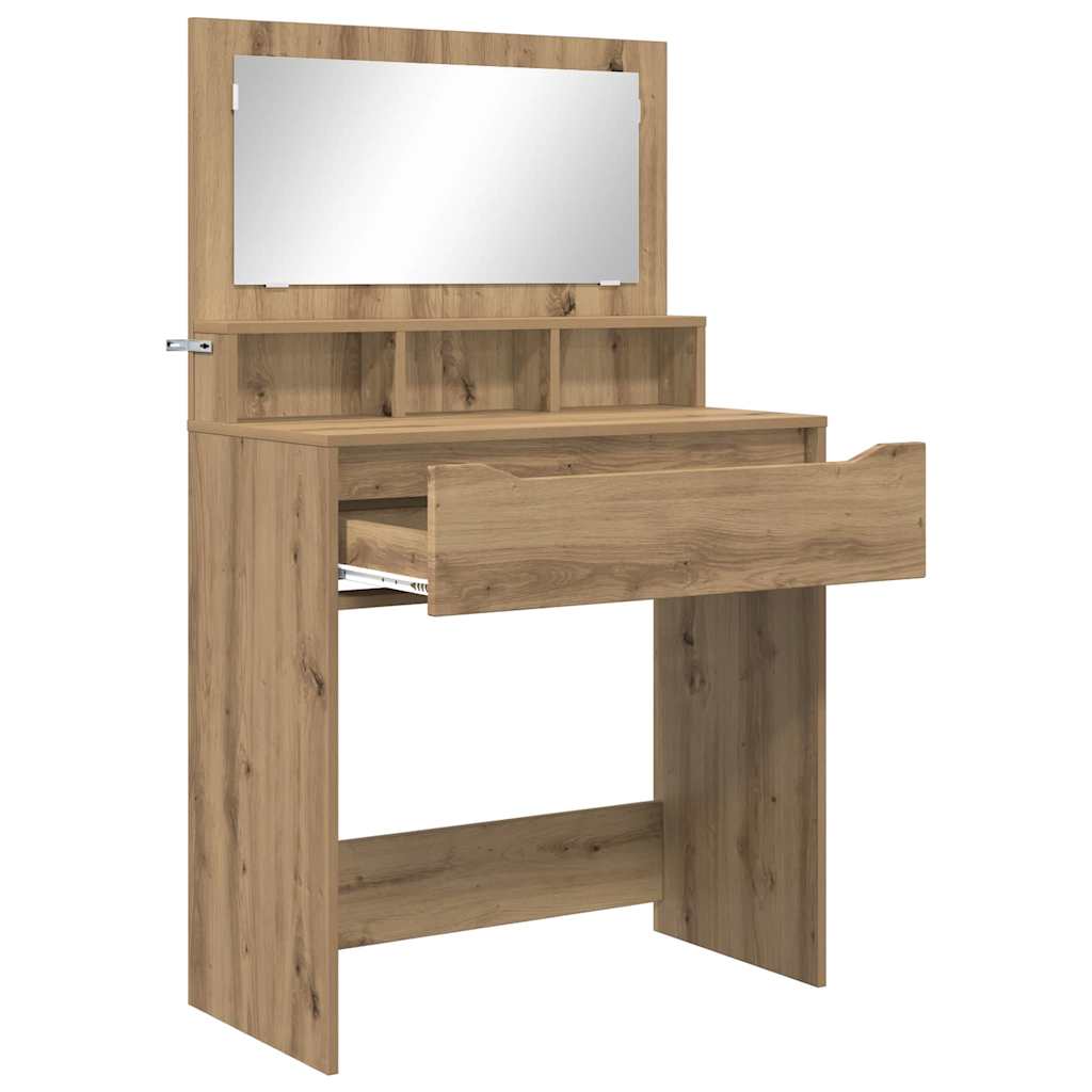 Soverom sminkebord med skuff Artisan Eik 80 x 39,6 x 135 cm