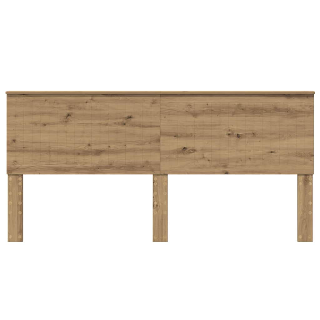 Hodegavl med hodegjerde Artisan Eik 200 cm Konstruert tre