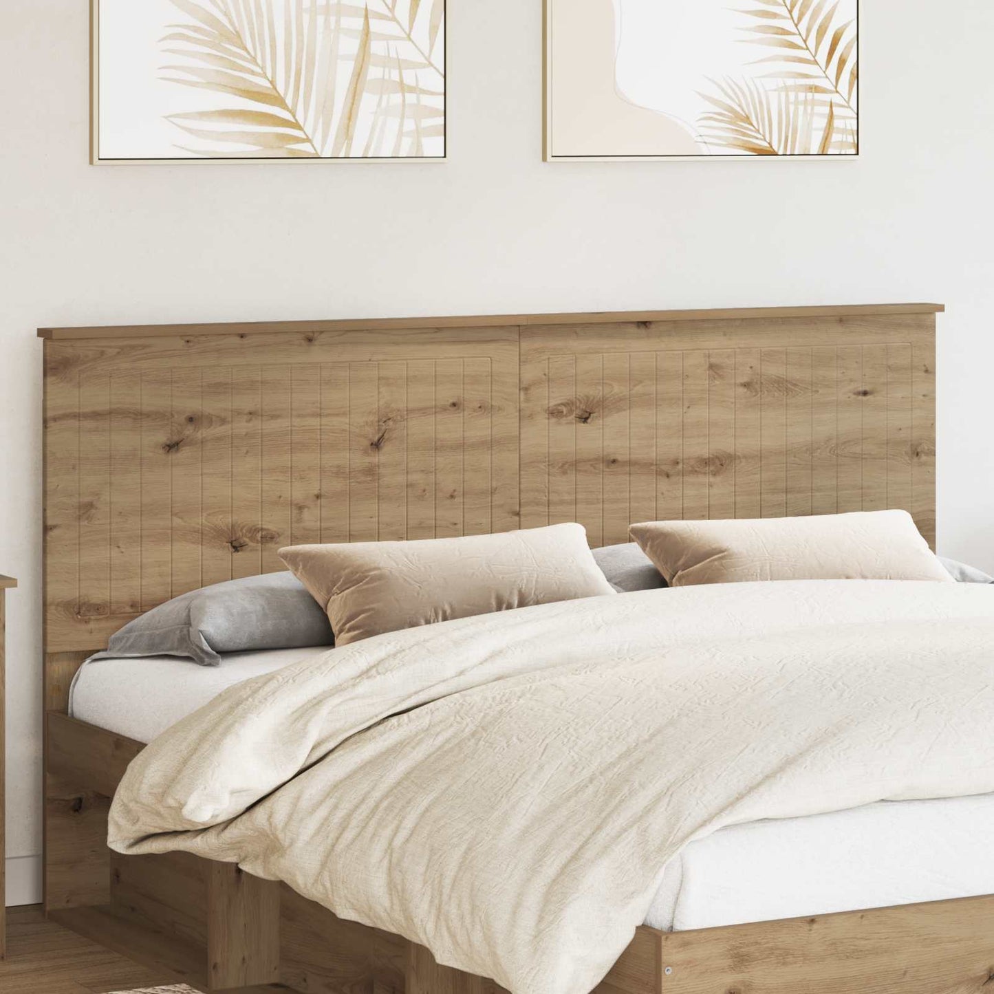 Hodegavl med hodegjerde Artisan Eik 180 cm Konstruert tre
