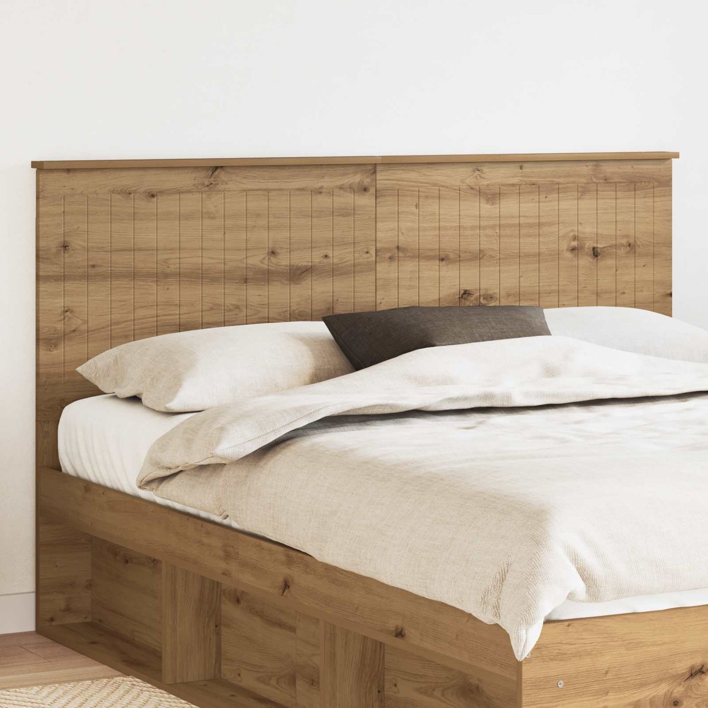Hodegavl med hodegjerde Artisan Eik 160 cm Konstruert tre