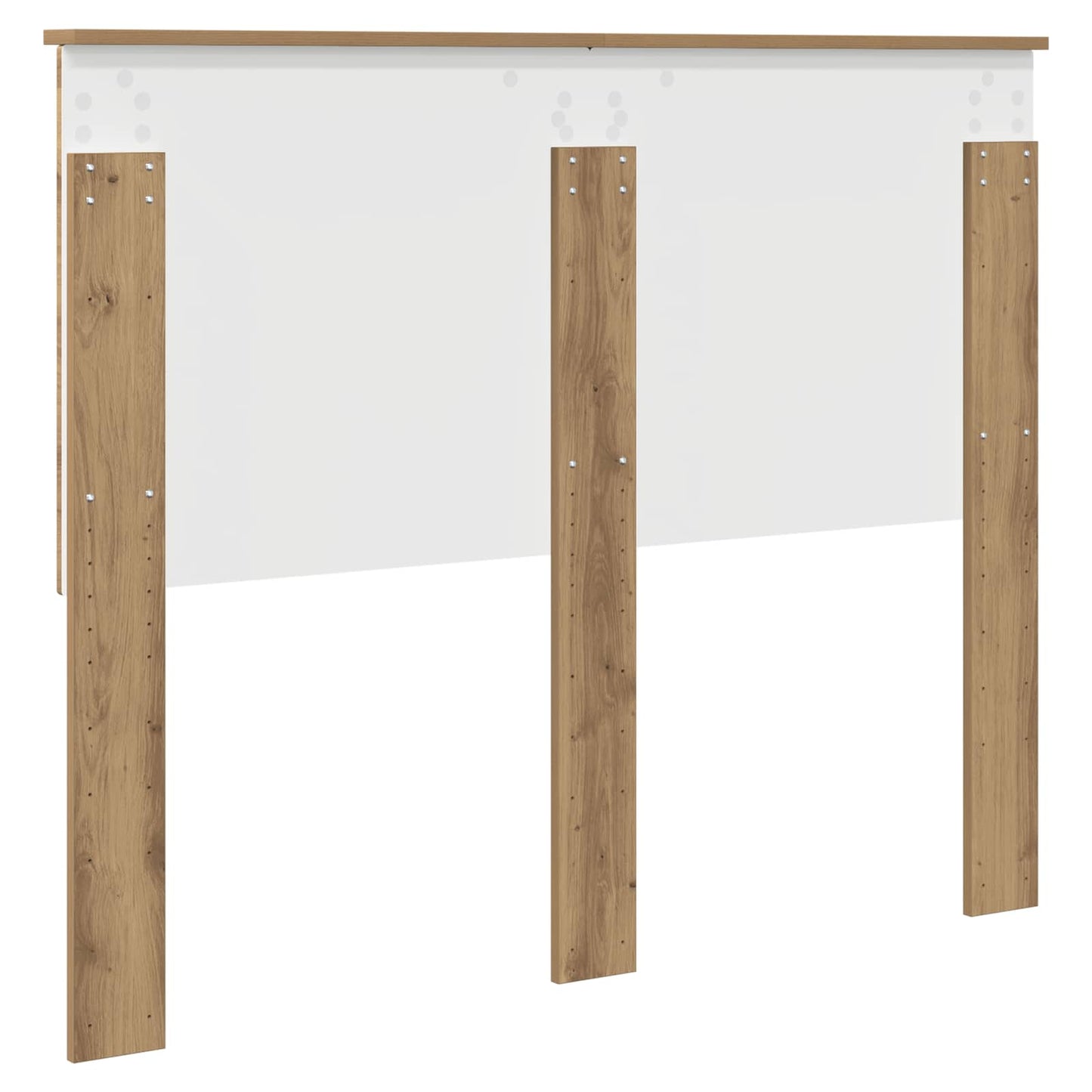 Hodegavl med hodegjerde Artisan Eik 135 cm Konstruert tre