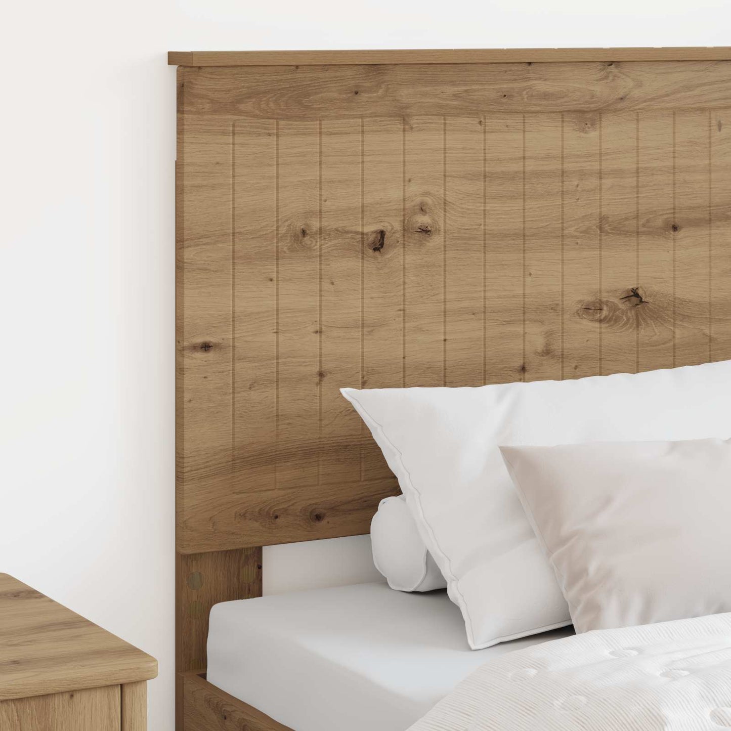 Hodegavl med hodegjerde Artisan Eik 90 cm Konstruert tre