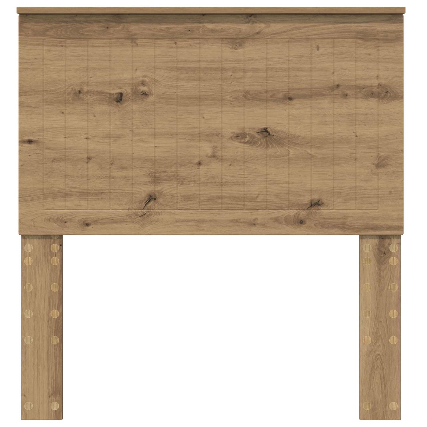 Hodegavl med hodegjerde Artisan Eik 90 cm Konstruert tre