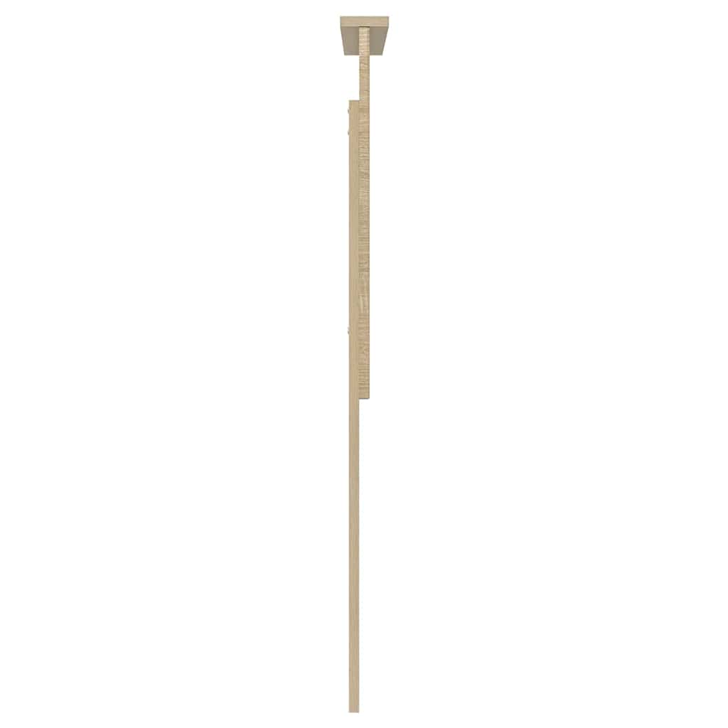 Hodegavl med hodegjerde Sonoma eik 75 cm Konstruert tre