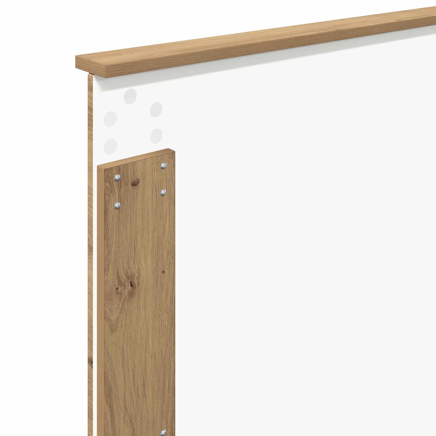 Hodegavl med hodegjerde Artisan Eik 75 cm Konstruert tre