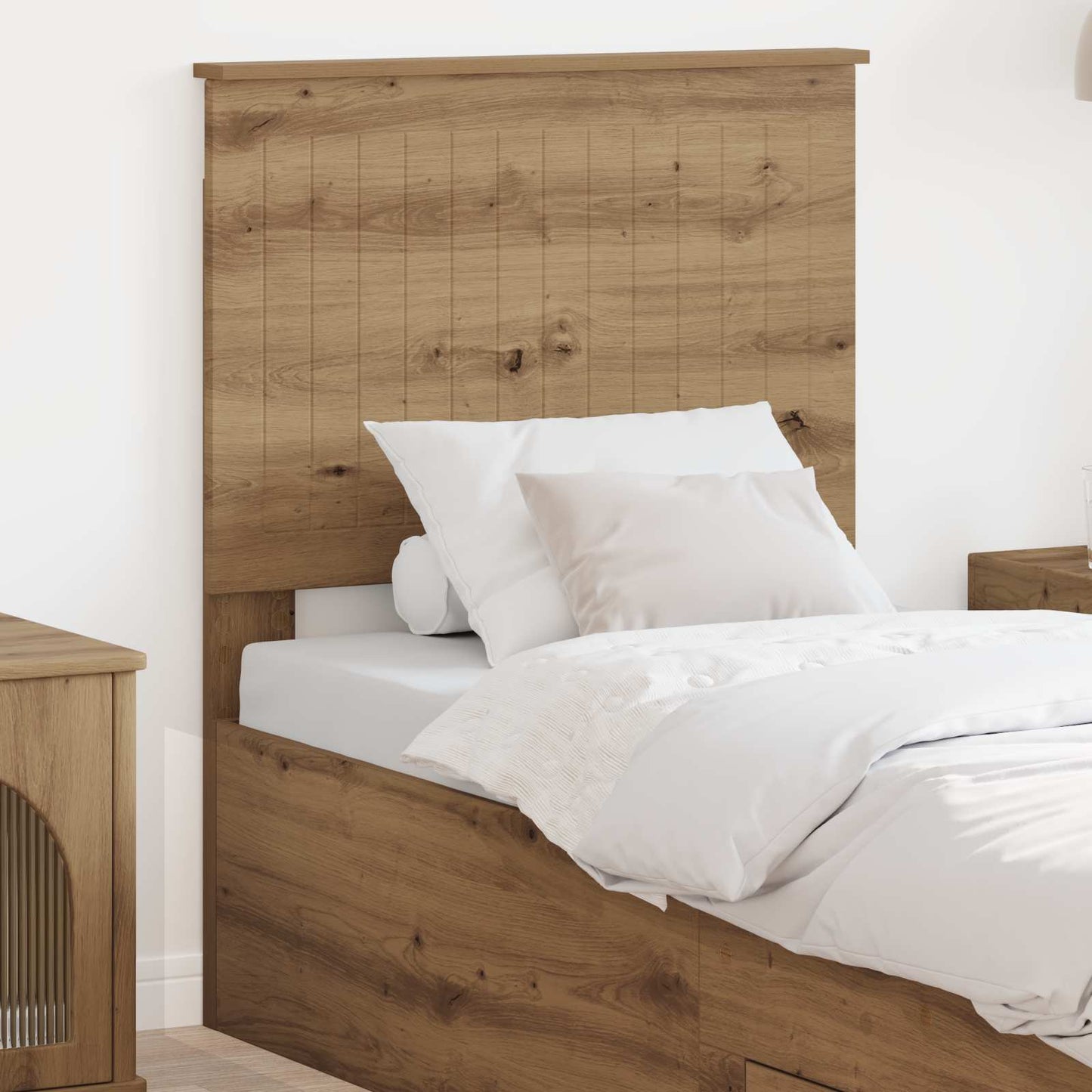 Hodegavl med hodegjerde Artisan Eik 75 cm Konstruert tre