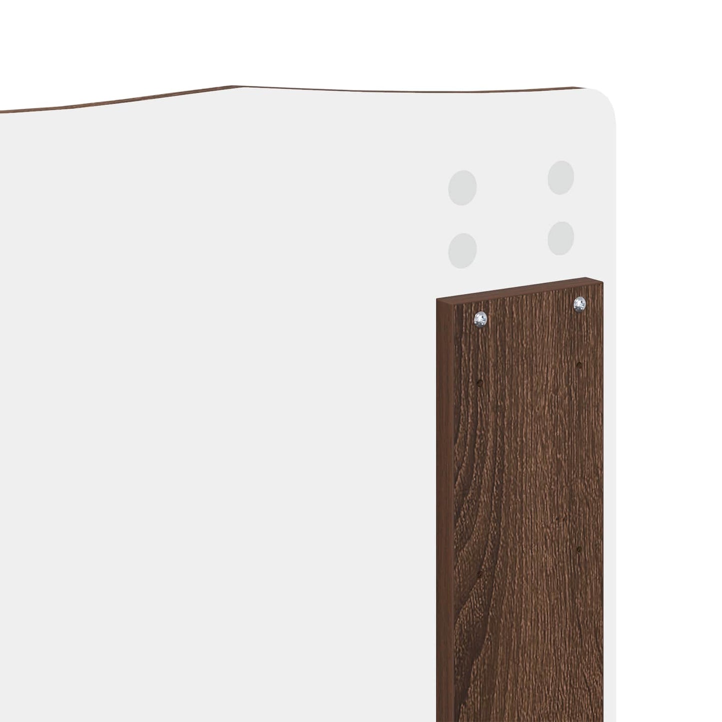 Hodegavl Brun Eik Konstruert tre