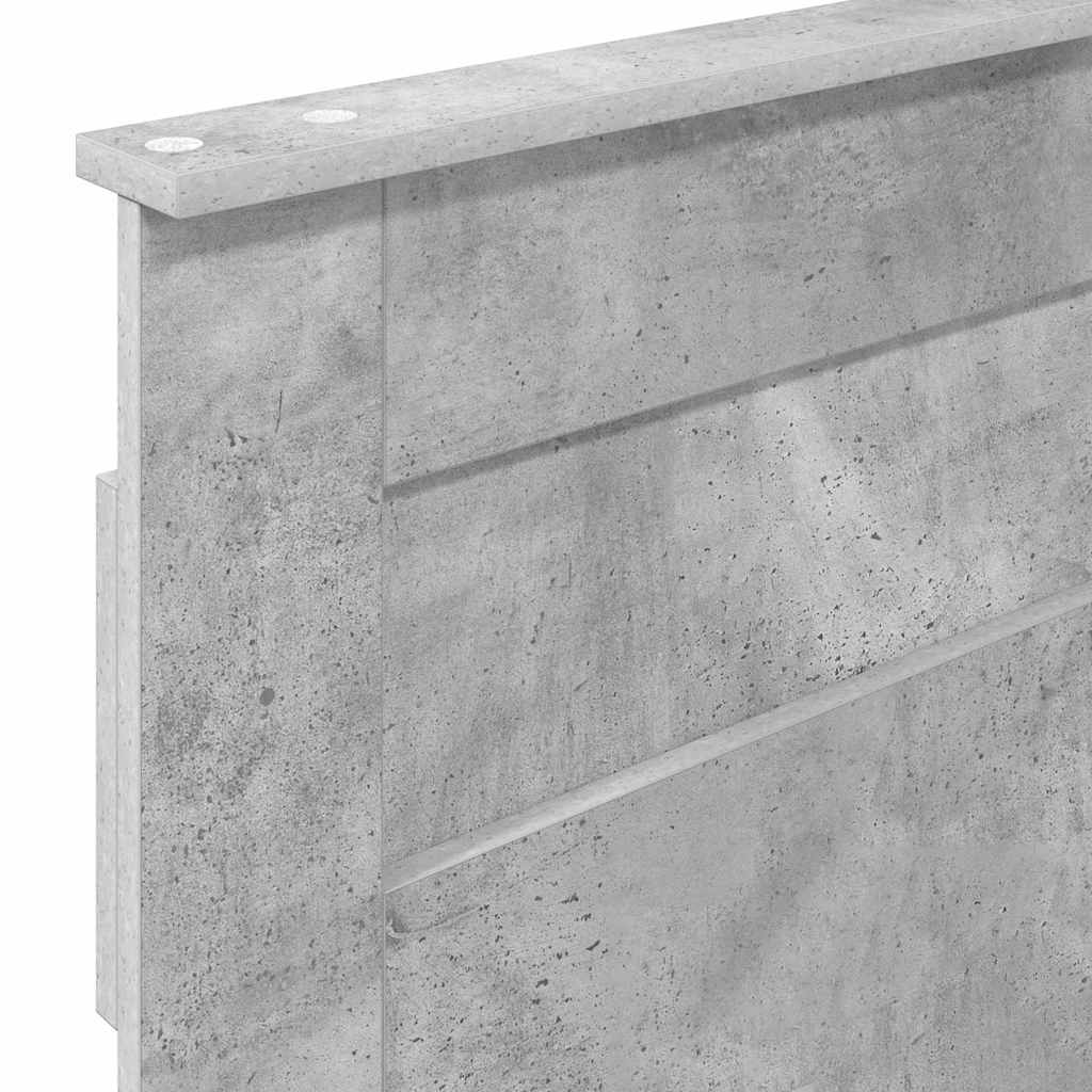 Hodegavl Betonggrå Konstruert tre