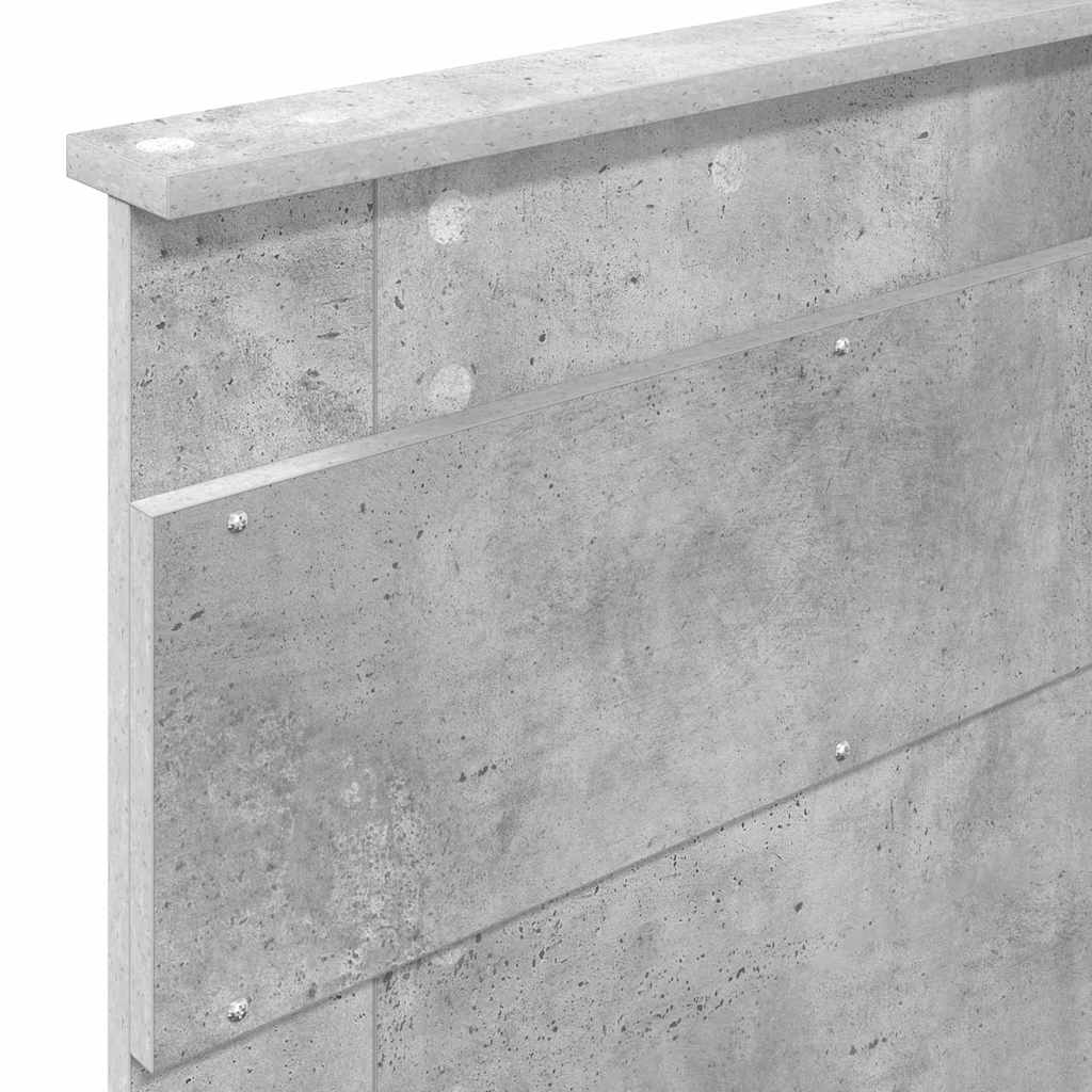 Hodegavl Betonggrå Konstruert tre