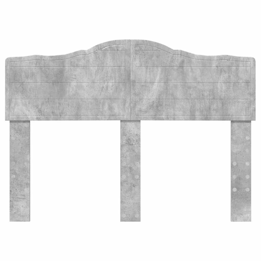 Hodegavl Betonggrå Konstruert tre